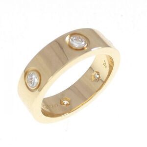 Cartier LOVE Full Diamond Au750 Ring Size 12